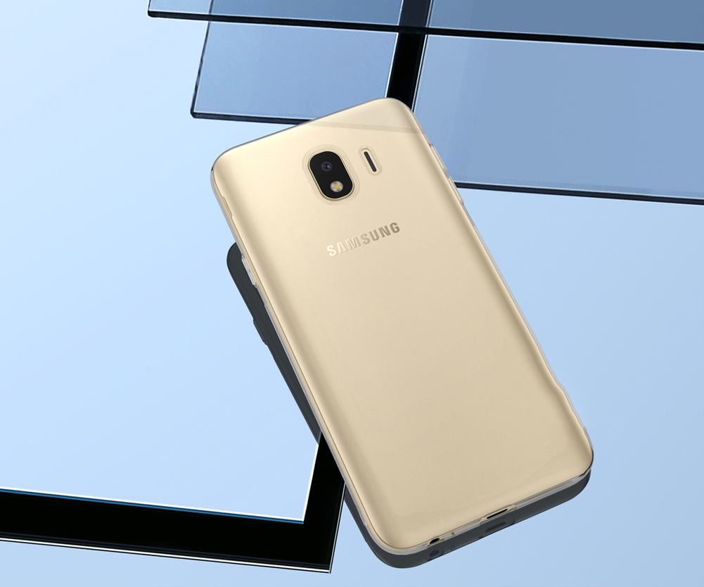 Ốp lưng dẻo silicon trong suốt cho Samsung Galaxy J4 2018 hiệu Ultra Thin