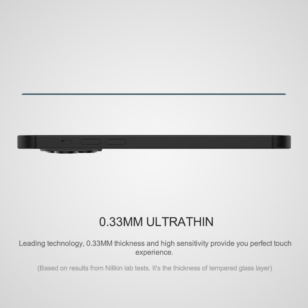 Miếng dán cường lực full màn hình 3D iPhone 14 Pro Max (6.7 inch) hiệu Nillkin Amazing CP+ Pro