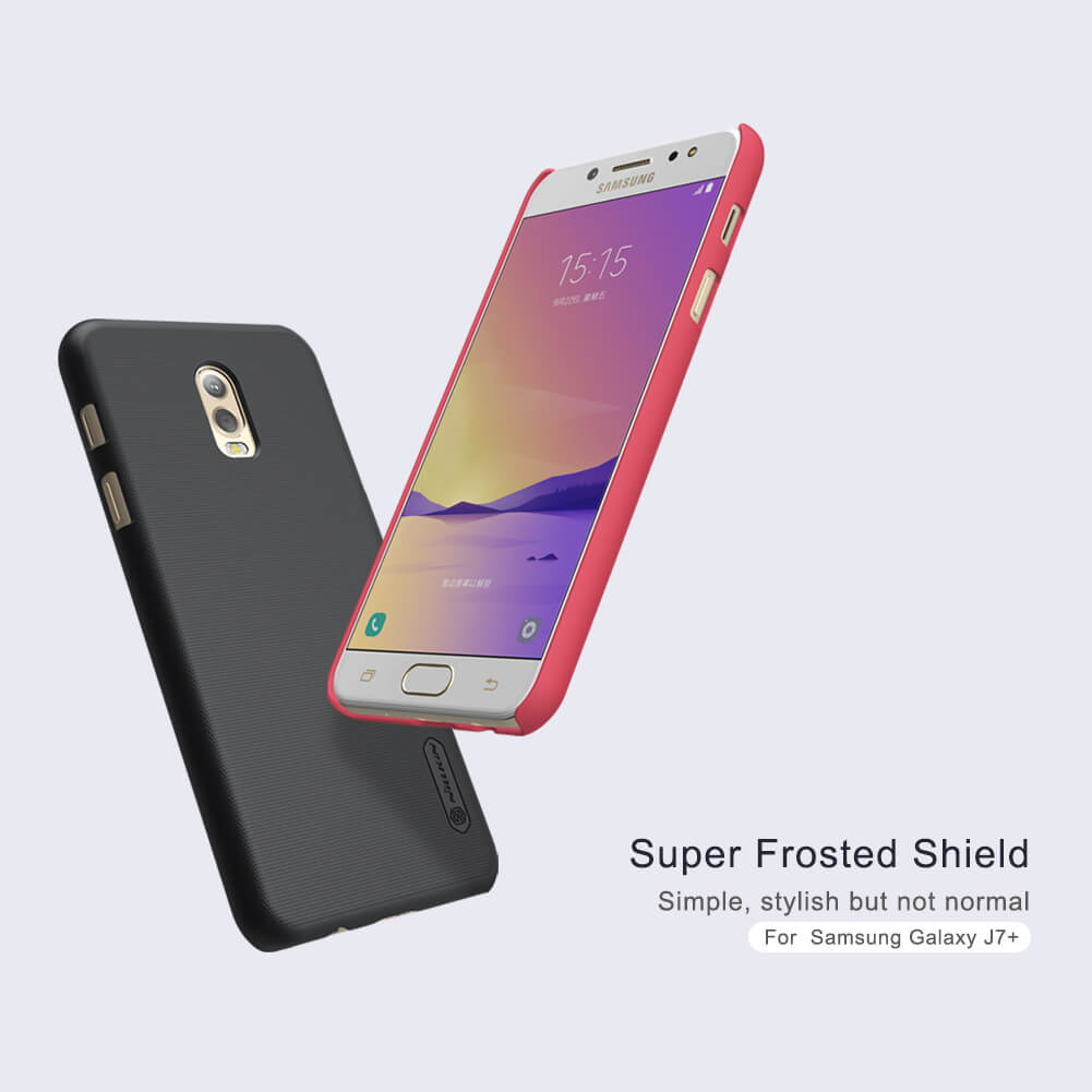 Nillkin Super Frosted Shield Matte cover case for Samsung Galaxy J7 Plus