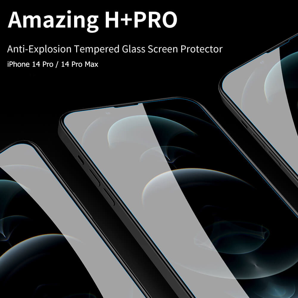 Miếng dán kính cường lực Nillkin H+ Pro Cho iPhone 14 Pro / 14 Pro Max