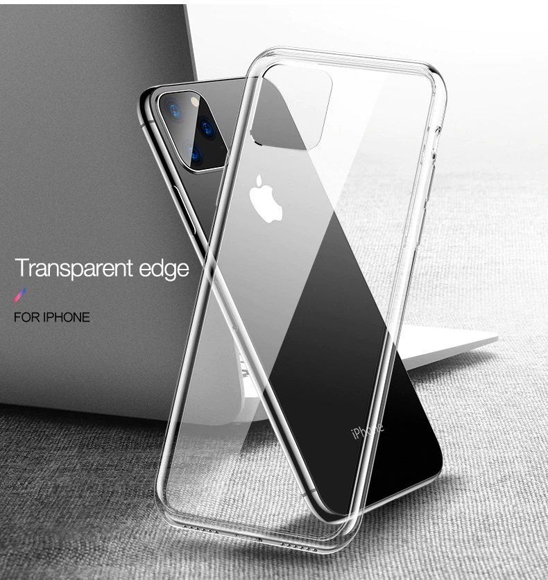 Ốp lưng dẻo silicon trong suốt cho iPhone 11 / 11 Pro / 11 Pro Max hiệu Ultra Thin