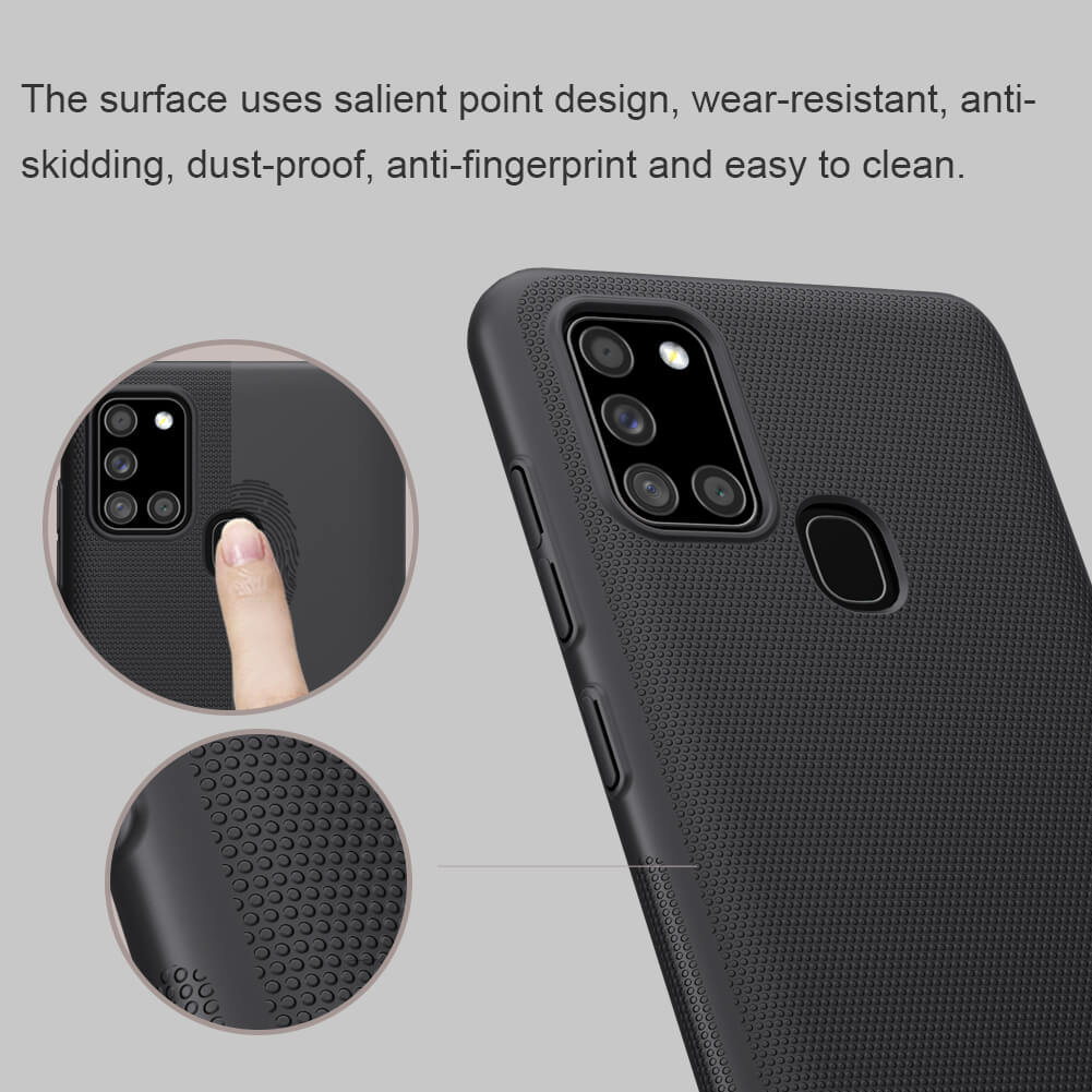 Nillkin Super Frosted Shield Matte cover case for Samsung Galaxy A21s
