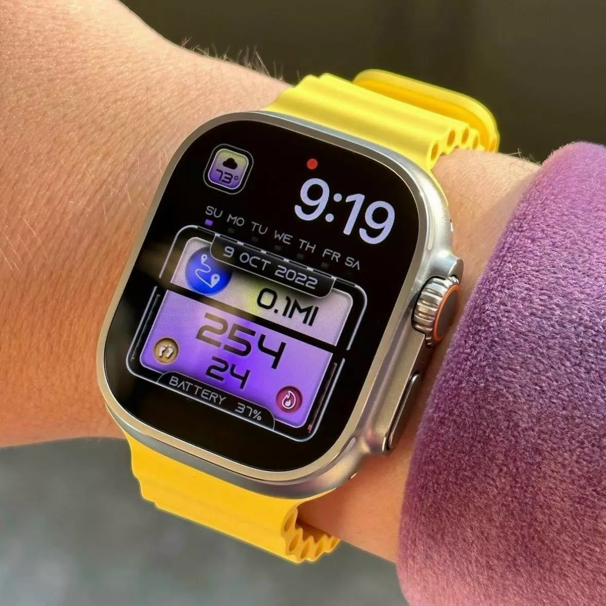 Dây đeo thay thế dành cho Apple Watch Ultra 49mm / 45mm / 44mm / 42mm hiệu COTEETCI Ocean Strap Watchband