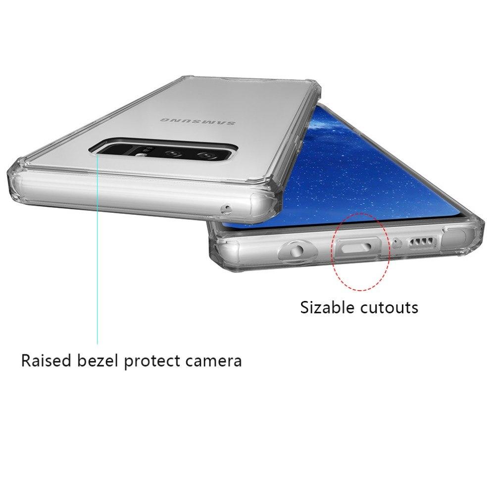 Ốp lưng chống sốc trong suốt cho Samsung Galaxy Note 8 hiệu Likgus Crashproof giúp chống chịu mọi va đập