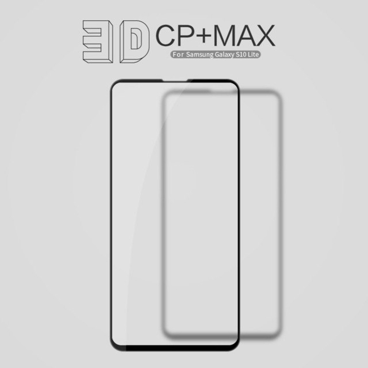 Miếng dán kính cường lực full 3D cho Samsung Galaxy S10 - S10 Plus hiệu Nillkin CP+ Max