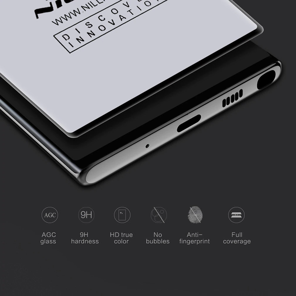 Miếng dán cường lực full 3D cho Samsung Galaxy Note 10 - Note 10 5G - Note 10 Plus - Note 10 Plus 5G hiệu Nillkin CP+ Max