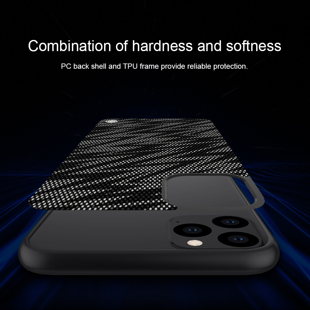 Ốp lưng chống sốc phản quang ánh sáng cho iPhone 11 Pro - 11 Pro Max hiệu Nillkin Gradient Twinkle