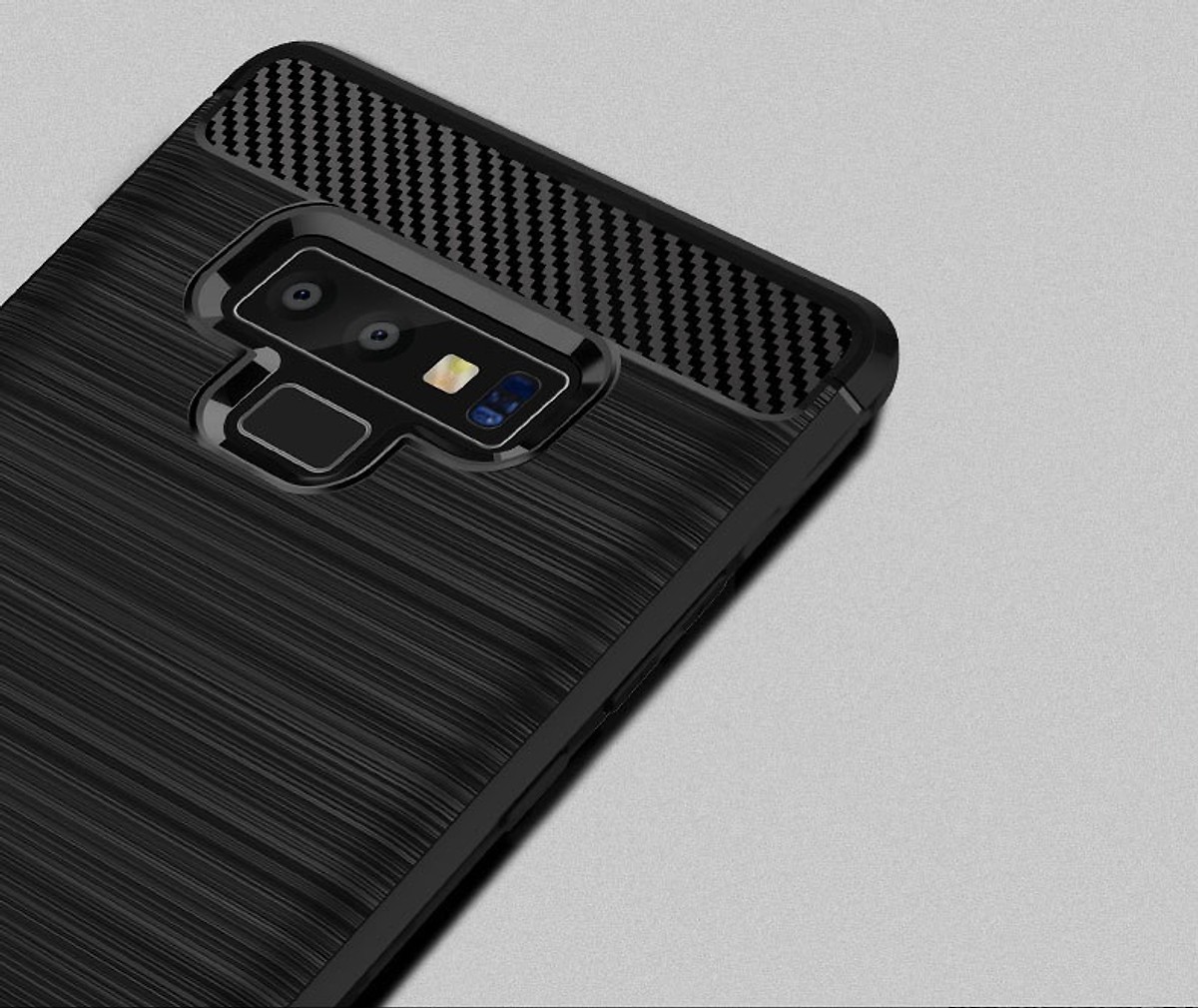 Ốp lưng chống sốc vân kim loại cho Samsung Galaxy Note 9 hiệu Likgus