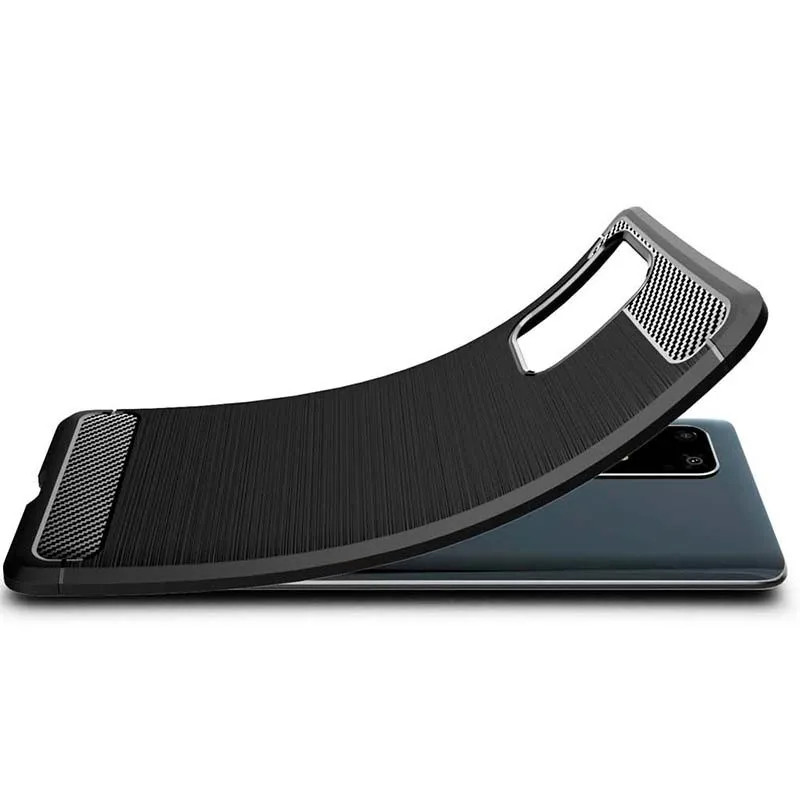 Ốp lưng chống sốc Samsung Galaxy S10 Lite Hiệu Likgus vân kim loại