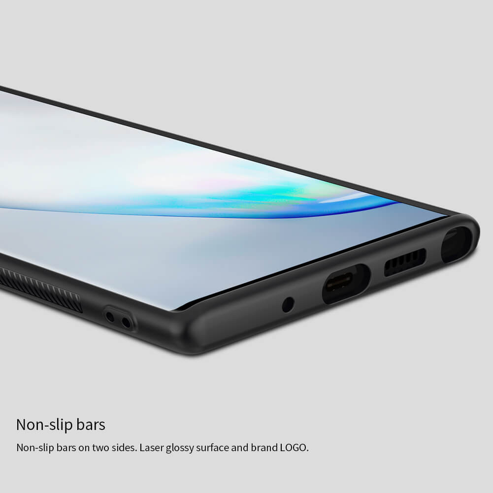 Ốp lưng chống sốc sợi Carbon cho Samsung Galaxy Note 10 / Note 10 5G hiệu Nillkin