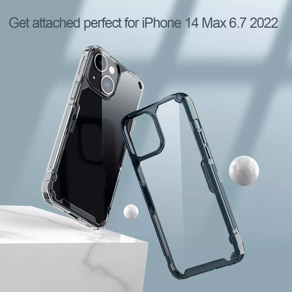 Ốp lưng dẻo TPU cho iPhone 14 Plus (6.7 inch) Nillkin Nature TPU Pro Case