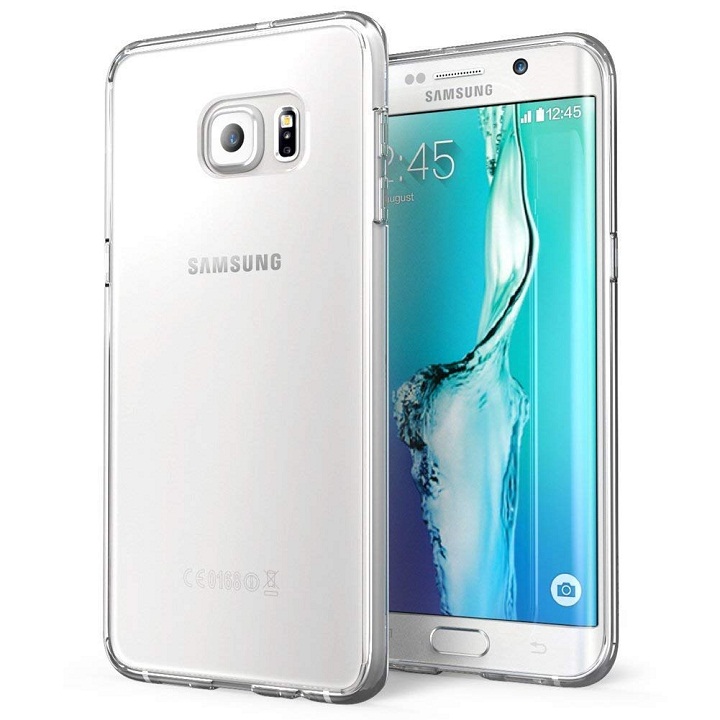 Ốp lưng dẻo silicon trong suốt cho Samsung Galaxy S6 Edge Plus hiệu Ultra Thin