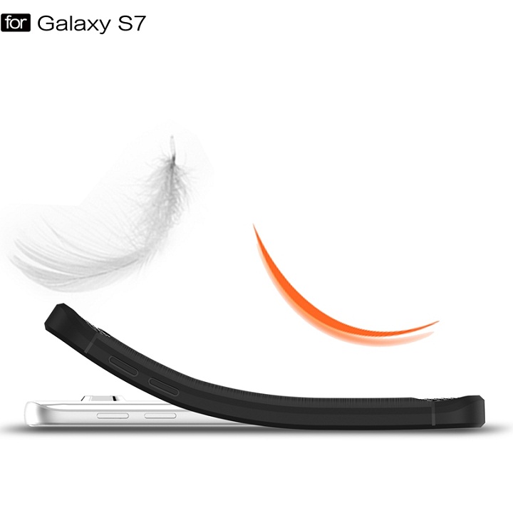 Ốp lưng chống sốc vân kim loại cho Samsung Galaxy S7 - S7 Edge hiệu Likgus