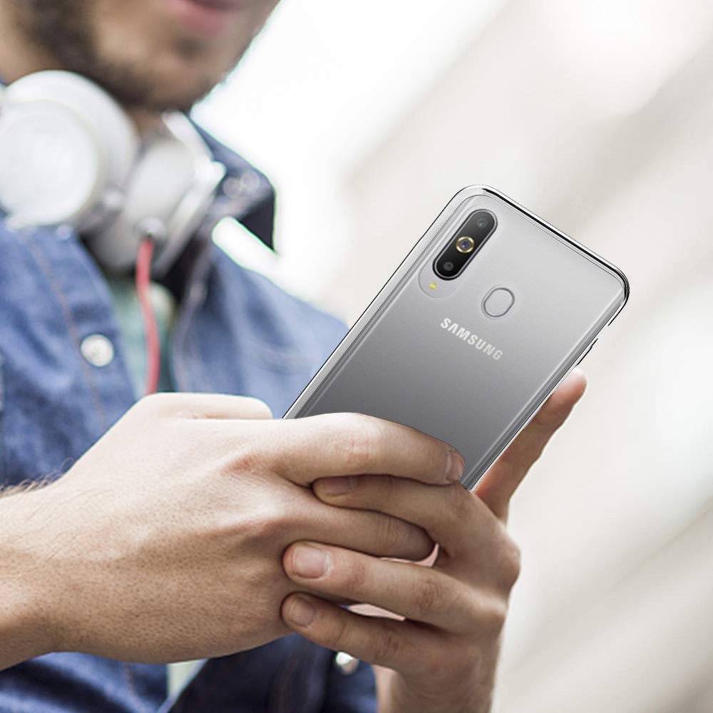 Ốp lưng dẻo silicon trong suốt cho Samsung Galaxy A60 hiệu Ultra Thin