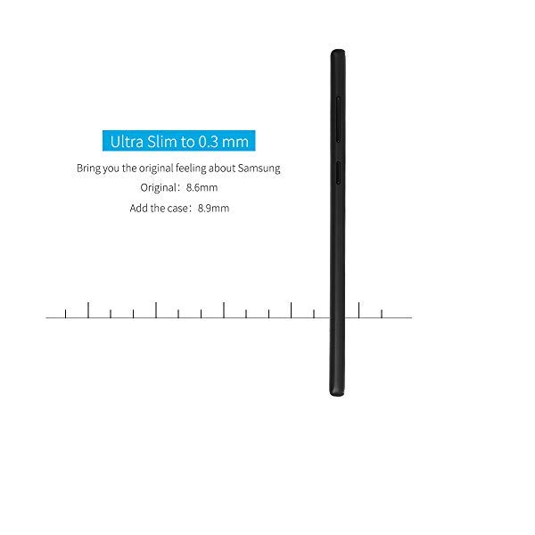 Ốp lưng nhám siêu mỏng 0.3mm cho Samsung Galaxy Note 9 hiệu Memumi