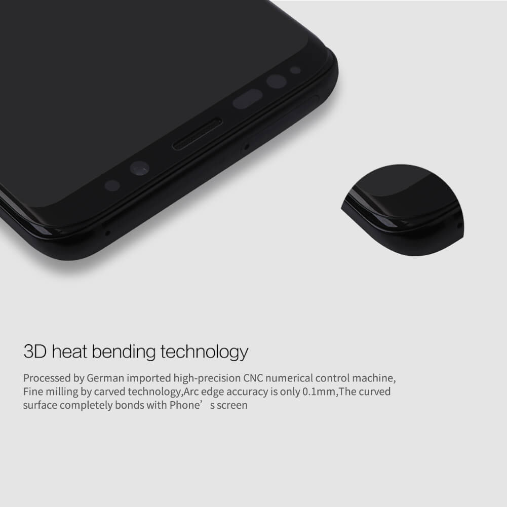 Miếng dán kính cường lực full 3D cho Samsung Galaxy S9 - S9 Plus hiệu Nillkin CP+ Max 