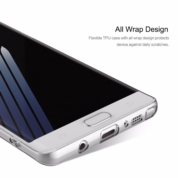 Ốp lưng dẻo silicon trong suốt cho Samsung Galaxy S7 Edge hiệu Ultra Thin