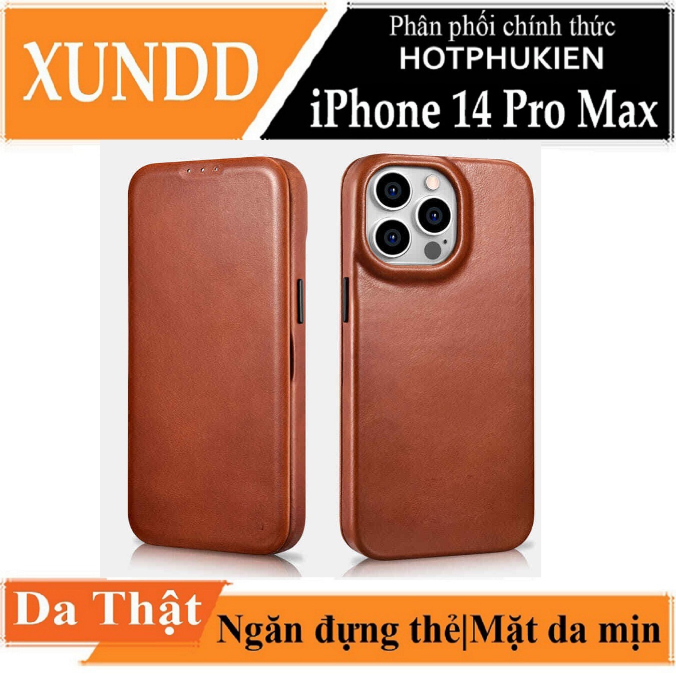 Bao da thể thao chống sốc dành cho iPhone 14 Pro Max (6.7 inch) hiệu XUNDD Gra Series