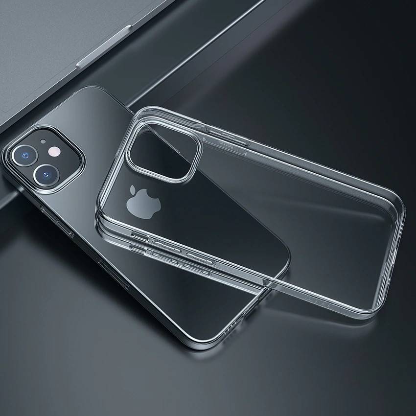 Ốp lưng chống sốc siêu mỏng 1mm cho iPhone 12 Mini (5.4 inch)  Hiệu Memumi Glitter