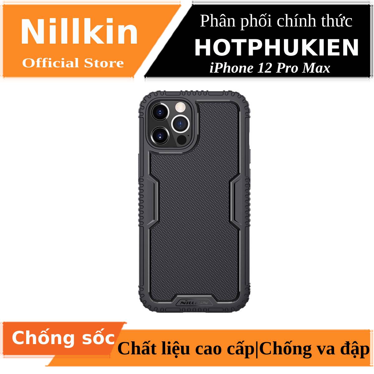 Ốp lưng chống sốc tản nhiệt cho iPhone 12 Pro Max (6.7 inch) hiệu Nillkin RIICH TPU