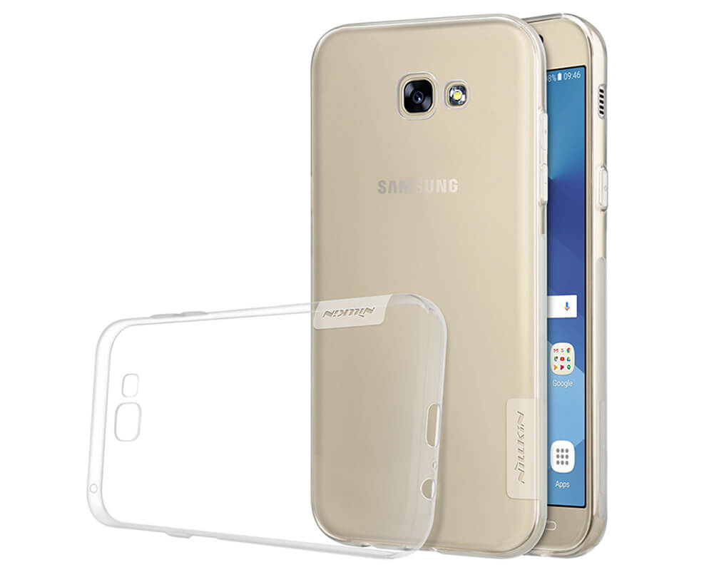 Ốp lưng silicon trong suốt cho Samsung Galaxy A3 2017 hiệu Nillkin Nature
