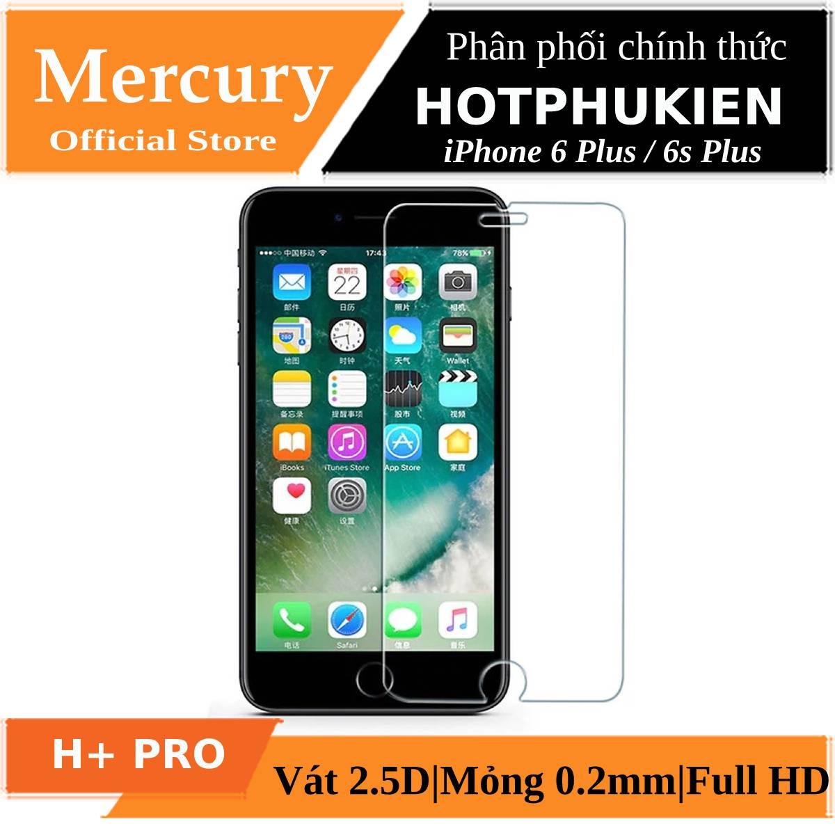 Miếng dán kính cường lực Mercury H+ Pro cho iPhone 6 Plus / iPhone 6s Plus