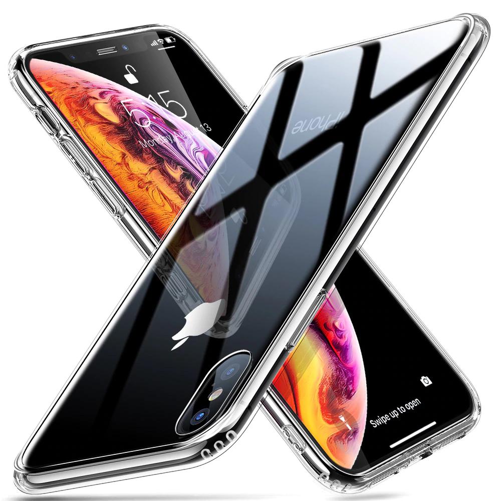 Ốp lưng chống sốc trong suốt cho iPhone Xs Max hiệu Likgus Crashproof