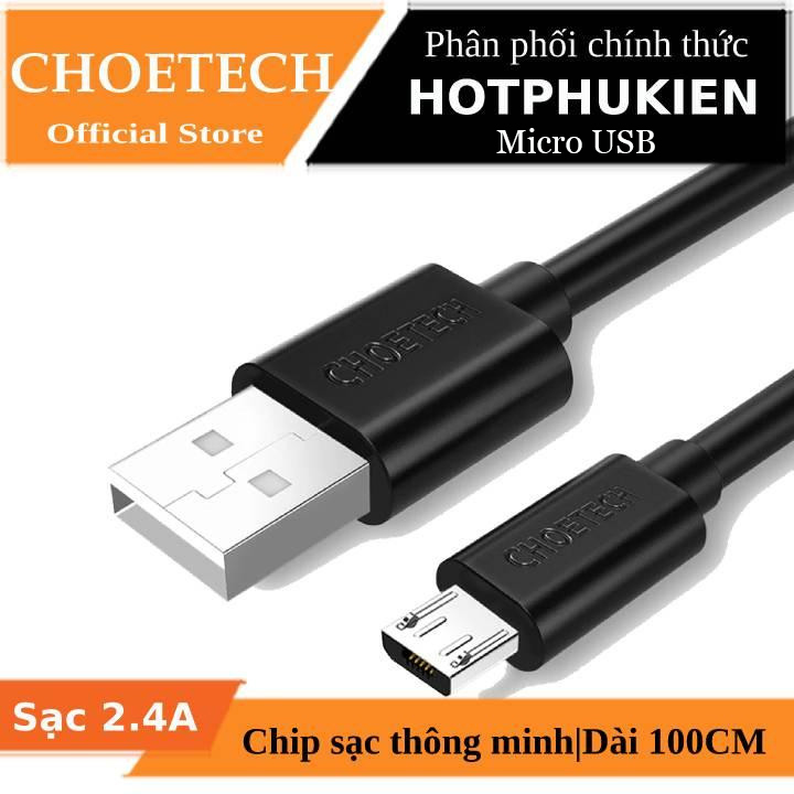 Dây cáp sạc Micro USB hiệu CHOETECH S-MT009