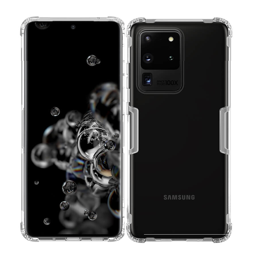 Ốp lưng dẻo silicon trong suốt cho Samsung Galaxy S20 Ultra hiệu Nillkin Nature