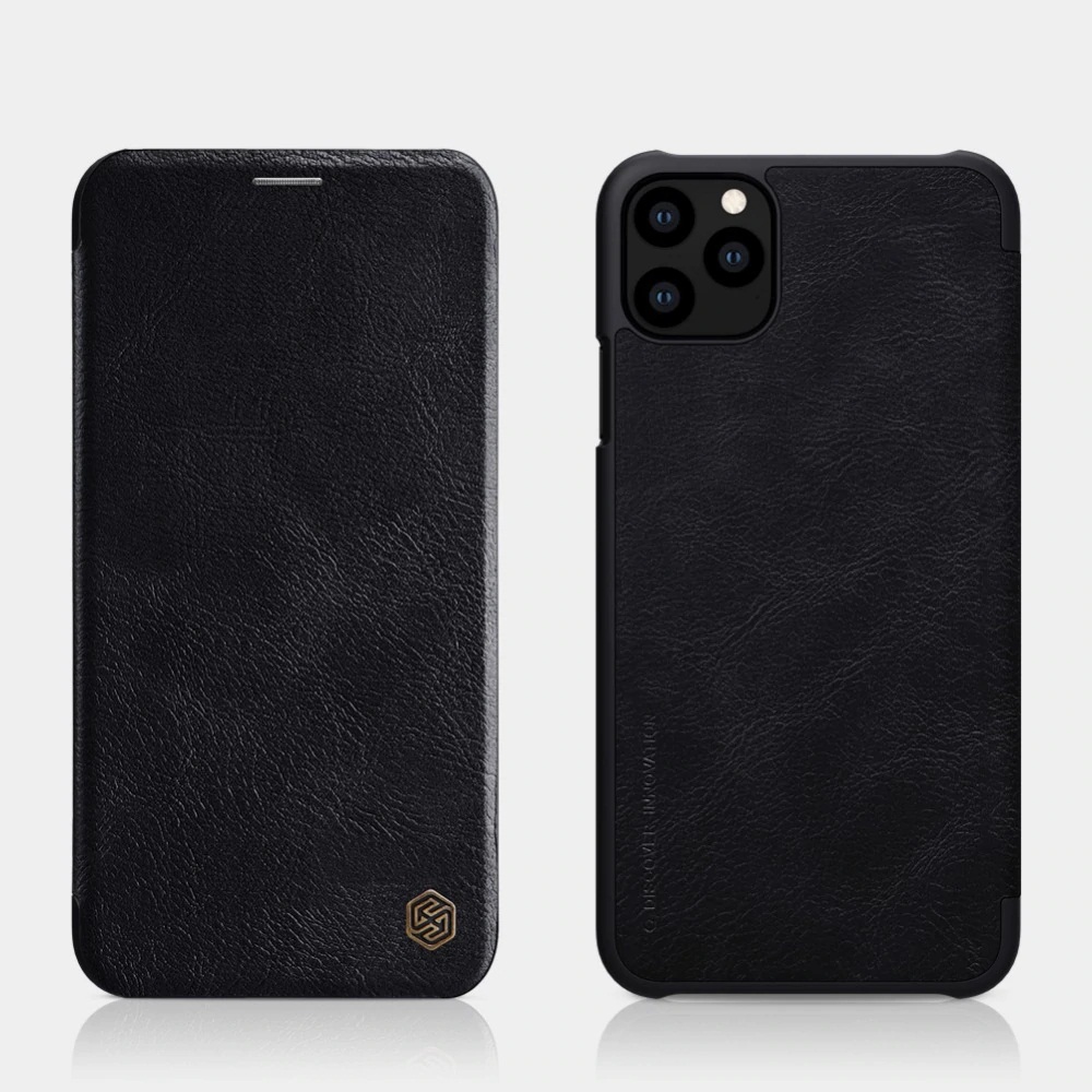 Bao da leather cho iPhone 11 Pro hiệu Nillkin Qin