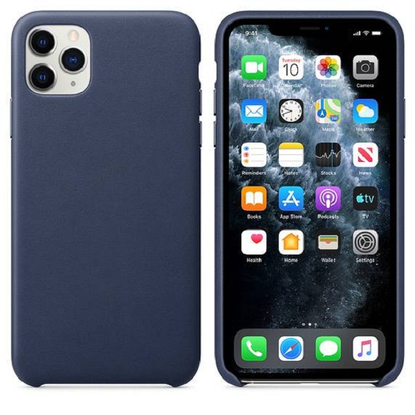 Ốp lưng da Leather Case chống sốc cho iPhone 11 Pro  - 11 Pro Max (siêu mềm mịn, chống sốc tốt, bảo vệ tuyệt đối)