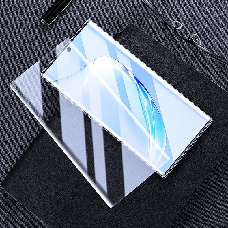 Miếng dán màn hình silicon Full 3D cho Samsung Galaxy Note 10 / Note 10 5G hiệu Rock Hydrogel