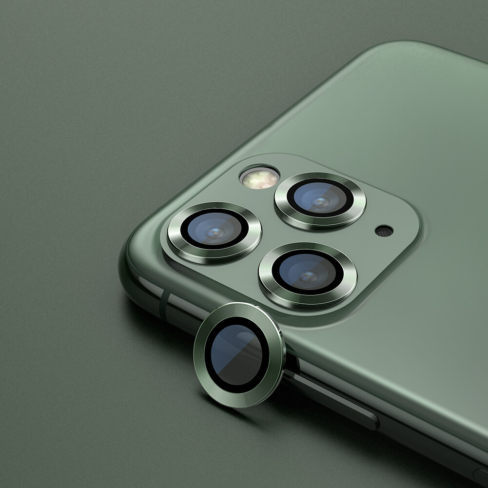 Bộ miếng dán kính cường lực bảo vệ Camera cho iPhone 11 Pro Max hiệu Nillkin CLRFilm