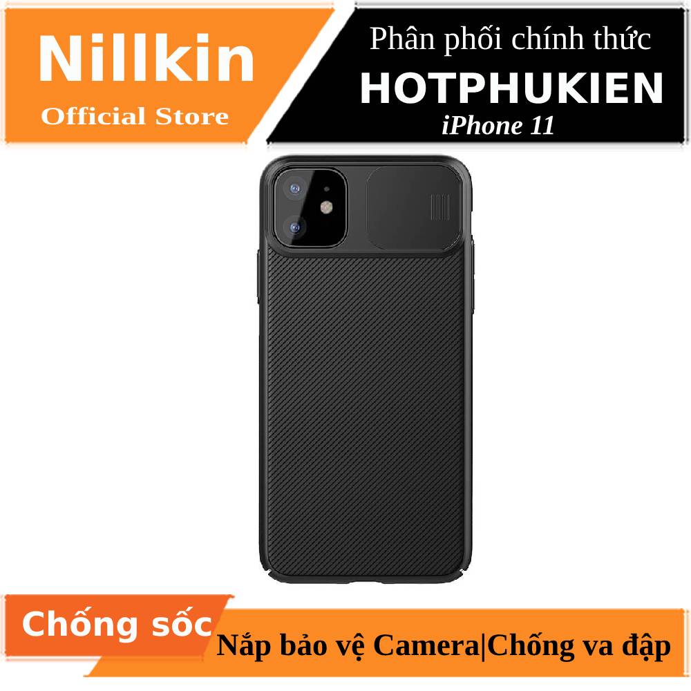 Ốp lưng chống sốc bảo vệ Camera cho iPhone 11 hiệu Nillkin Camshield