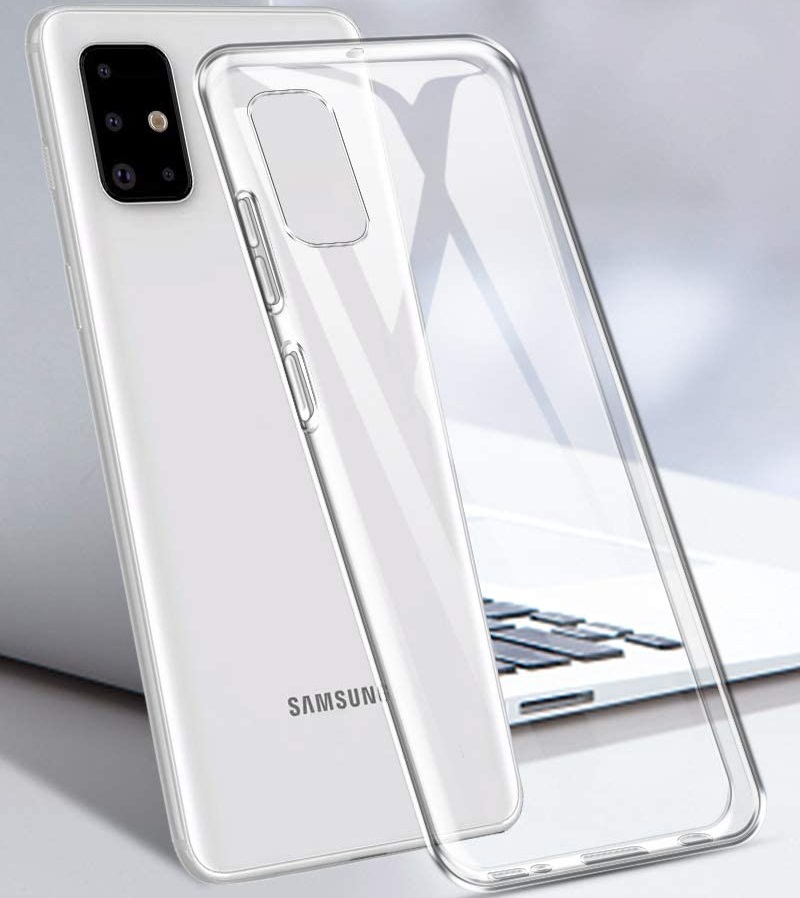 Ốp lưng dẻo silicon trong suốt cho Samsung Galaxy A71 hiệu Ultra Thin
