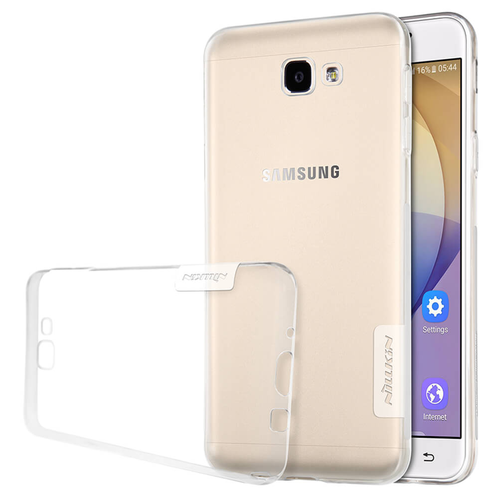 Ốp lưng dẻo silicon trong suốt cho Samsung Galaxy J7 Prime hiệu Nillkin Nature