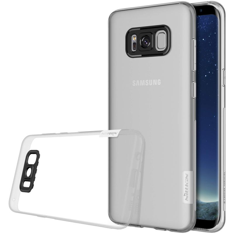 Ốp lưng dẻo silicon trong suốt cho Samsung Galaxy S8 hiệu Nillkin Nature