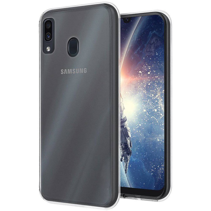 Ốp lưng dẻo silicon trong suốt cho Samsung Galaxy A30 hiệu Ultra Thin