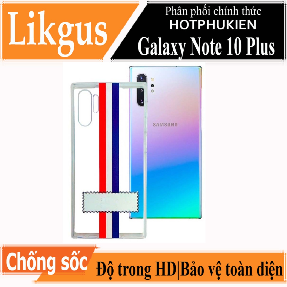 Ốp lưng chống sốc cho Samsung Galaxy Note 10 Plus hiệu Likgus Thom Browne