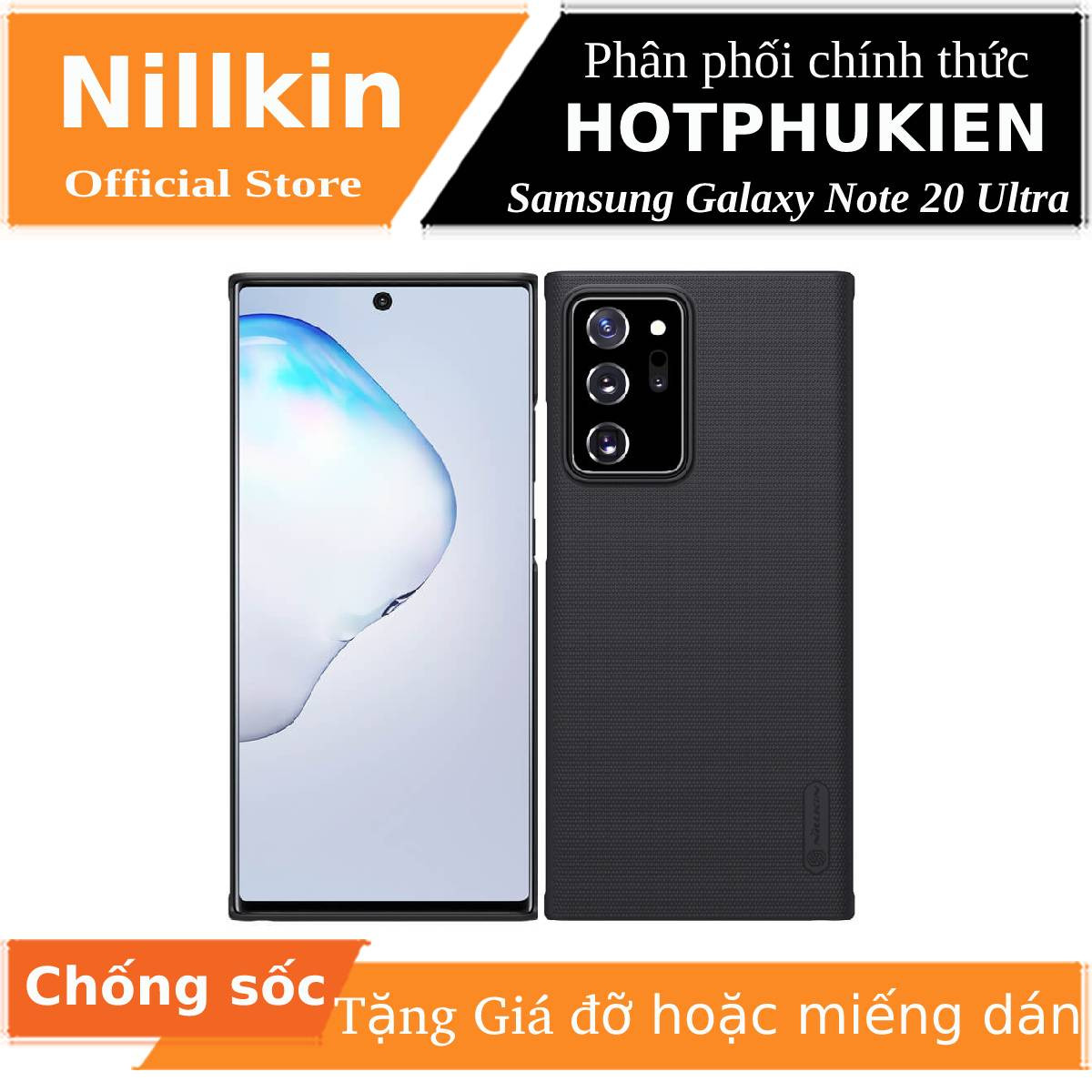 Ốp Lưng Sần chống sốc cho Samsung Galaxy Note 20 Ultra hiệu Nillkin Super Frosted Shield