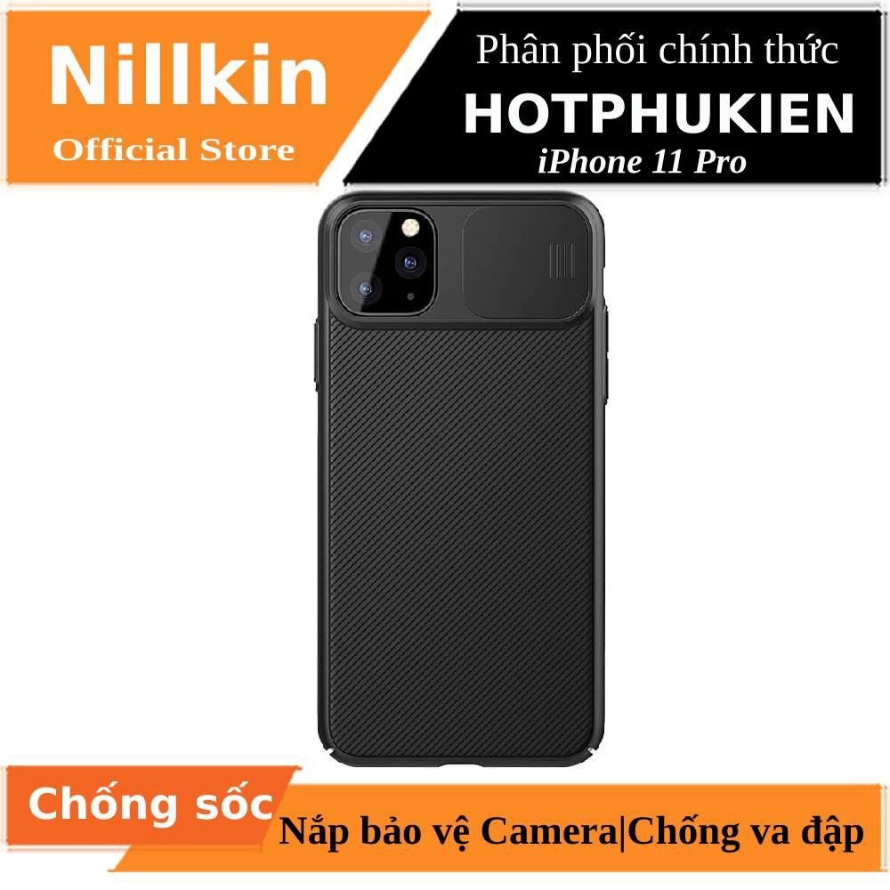 Ốp lưng chống sốc bảo vệ Camera cho iPhone 11 Pro hiệu Nillkin Camshield