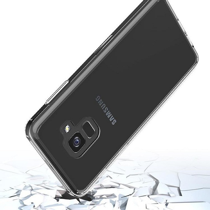 Ốp lưng dẻo silicon trong suốt cho Samsung Galaxy J6 2018 hiệu Ultra Thin