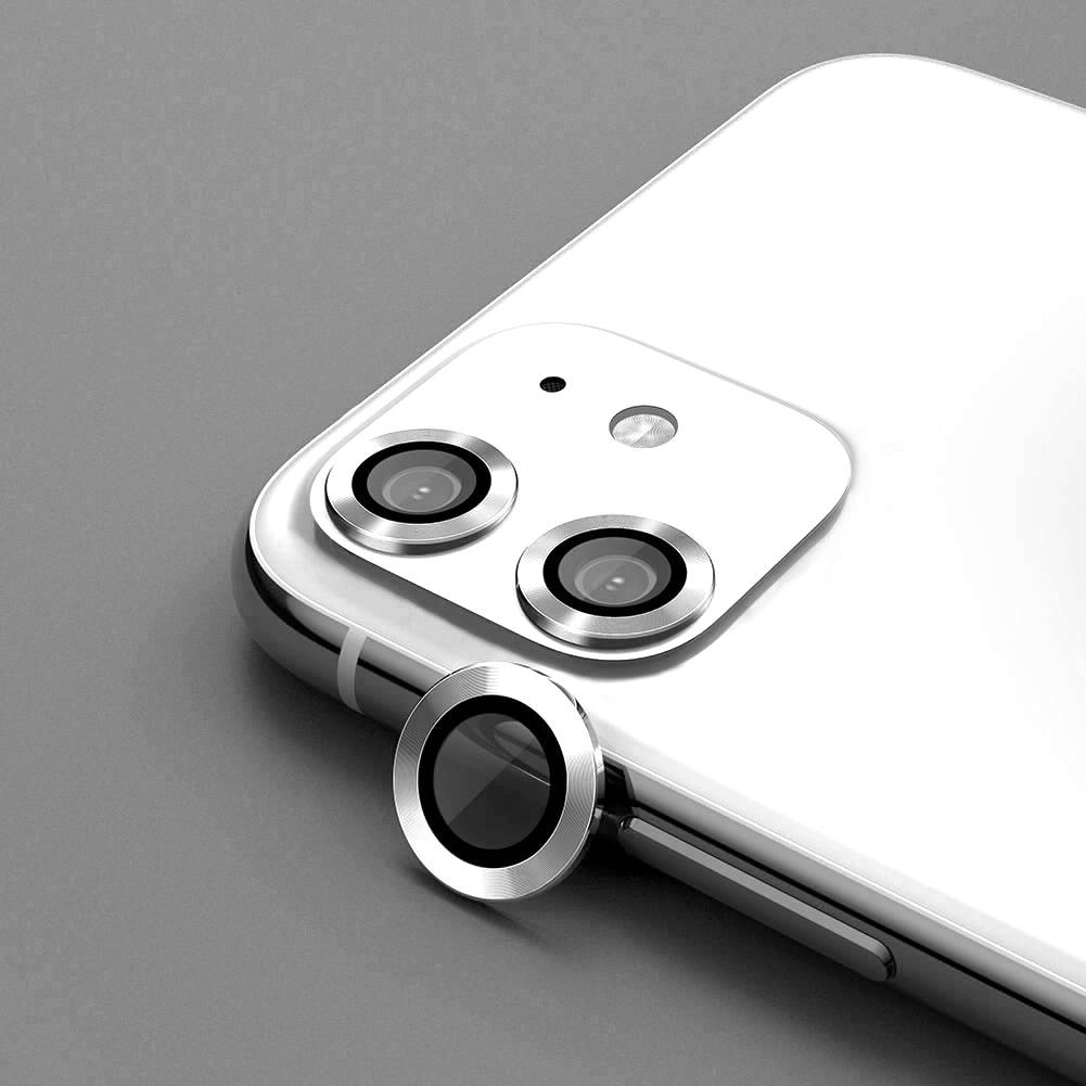 Bộ miếng dán kính cường lực bảo vệ Camera cho iPhone 12 Mini hiệu Nillkin CLRFilm