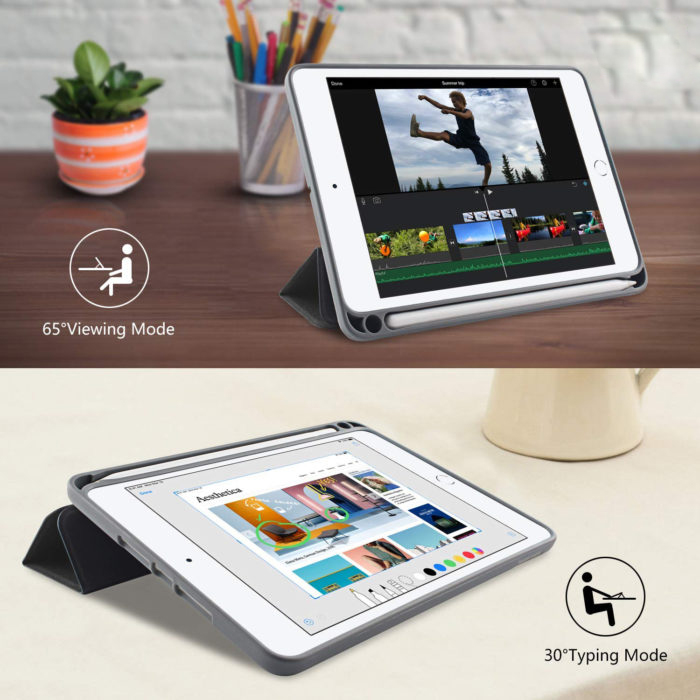 Case bao da chống sốc canvas cho iPad Mini 6 hiệu Mutural Yashi Series