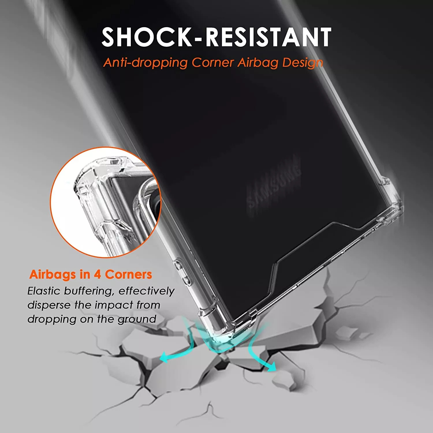 Ốp lưng silicon dẻo trong suốt cho Samsung Galaxy S22 Plus hiệu Ultra Thin