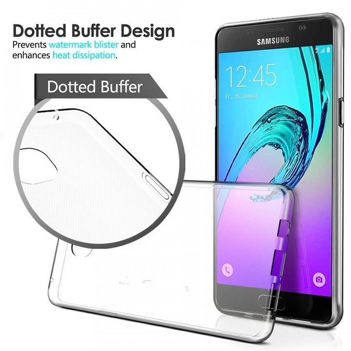 Ốp lưng dẻo silicon trong suốt cho Samsung Galaxy A5 2016 hiệu Ultra Thin