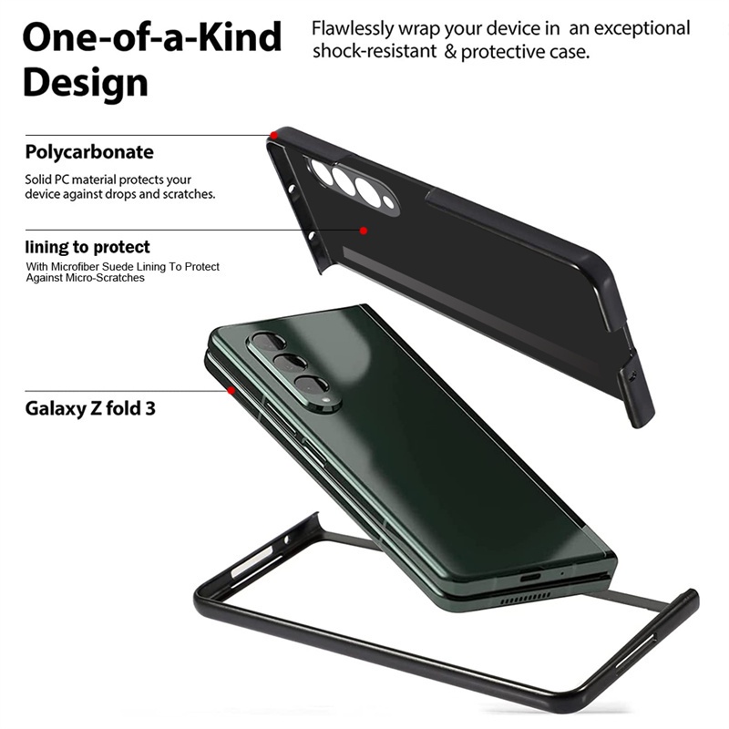 Ốp lưng vân carbon cho Samsung Galaxy Z Fold 4 hiệu X-level Kevlar Folding Screen