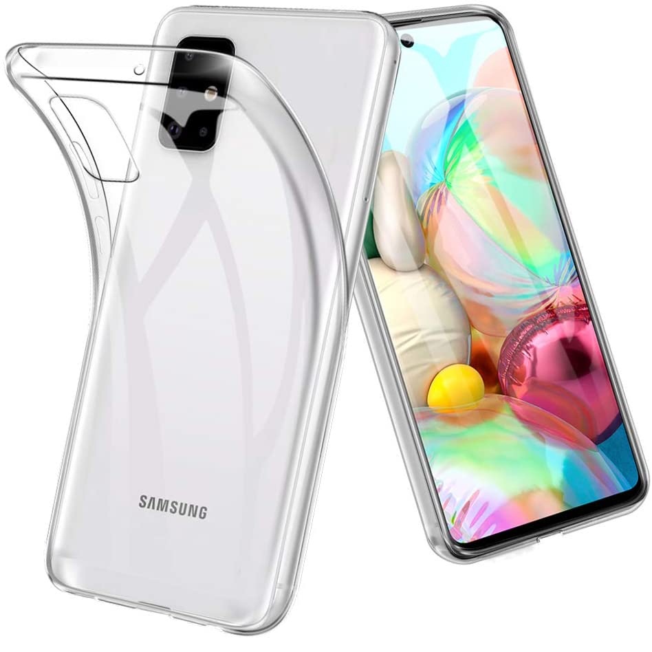 Ốp lưng dẻo silicon trong suốt cho Samsung Galaxy A51 hiệu Ultra Thin