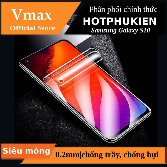 Miếng dán dẻo PPF chống trầy màn hình cho Samsung Galaxy S10 hiệu Vmax