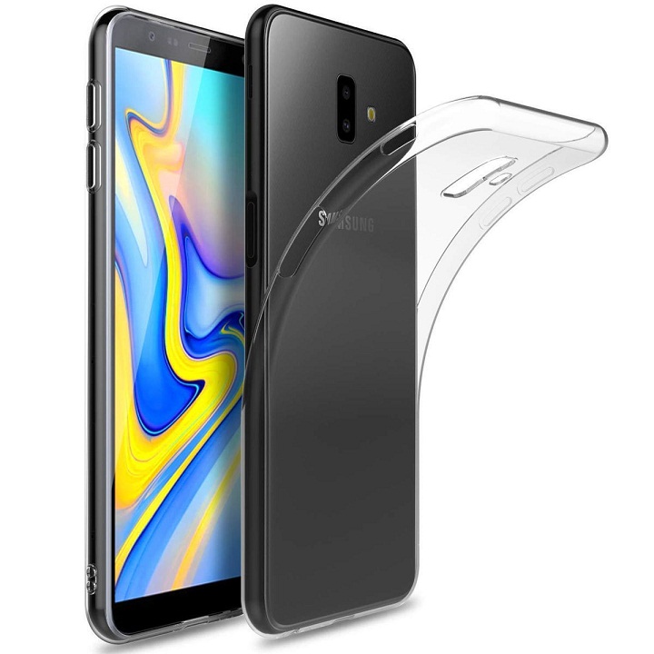 Ốp lưng dẻo silicon trong suốt cho Samsung Galaxy J6 PLus 2018 hiệu Ultra Thin
